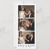 Trouw Fotohokje QR-code Save The Date (Voorkant)