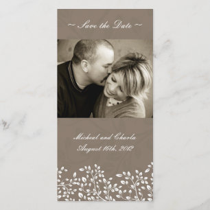 Trouw fotokaart 'Save the Date' (4x8) Save The Date