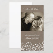 Trouw fotokaart 'Save the Date' (4x8) Save The Date (Voorkant / Achterkant)