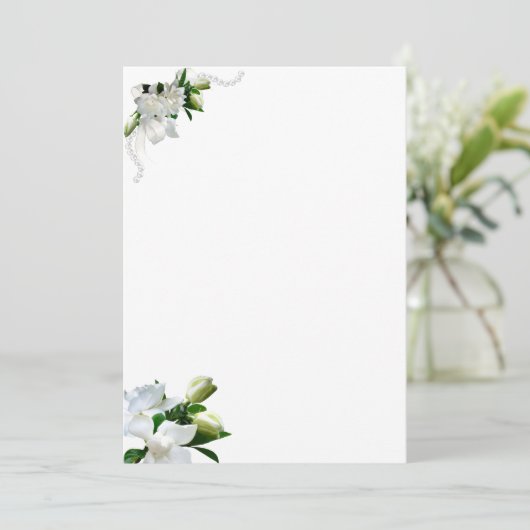 Trouw Gardenia's (Staand voorkant)