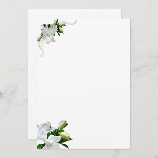 Trouw Gardenia's (Voorkant / Achterkant)