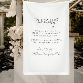 Trouw, Gedenk, Wit, Spandoek