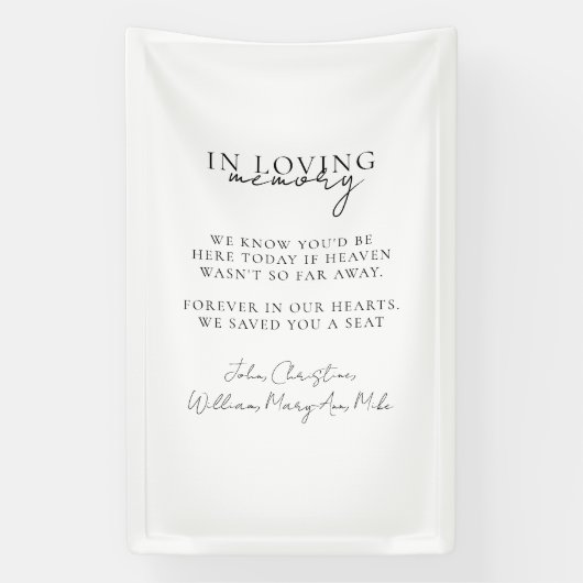 Trouw, Gedenk, Wit, Spandoek (Verticaal)