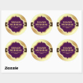 Trouw gelukwensen Shaadi Mubarak sticker (Vel)