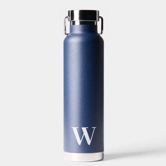 Trouw Geschenk voor Navig Waterfles met Minimaal M (Voorkant)