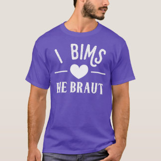 Trouw Getrouwd Bruid Trouwjurk Cadeau T-shirt