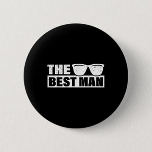 Trouw Getuige Bruidegom Funny Bruids Bruidsjonker Ronde Button 5,7 Cm