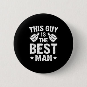 Trouw Getuige Bruidsjonkers Funny Bruids Bruiloft Ronde Button 5,7 Cm