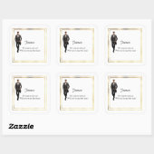 Trouw Getuige Cadeau Stickers (Vel)