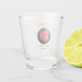 Trouw Getuige Voorstel Shot Glas (Achterkant)