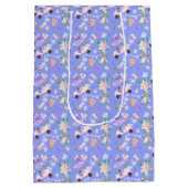 Trouw Golf Bruidsfeest Naadloos Patroon Medium Cadeauzakje (Achterkant)