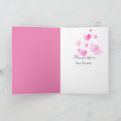 Trouw Hart Bellen op Zwart Kaart (Binnen)