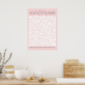 Trouw Hart Gastboek Poster - KIES JE KLEUR (Keuken)