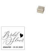 Trouw hart handtekening eenvoudig Bruidsuitstapje Rubberstempel (Gestempeld)