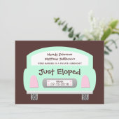 Trouw Huwelijk Geheime Trouwplannen Aankondiging U (Staand voorkant)