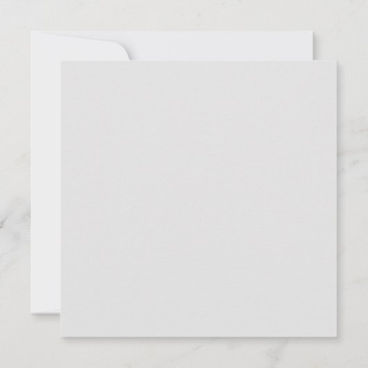 Trouw Huwelijk Minimalistische Calligrafie Bloem Aankondiging (Achterkant)