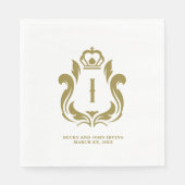 Trouw I Monogram Servetten (Voorkant)
