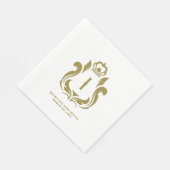 Trouw I Monogram Servetten (Hoek)
