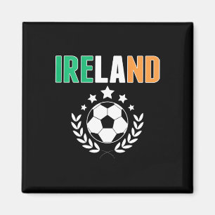 Trouw Ierland Voetbalfans T-shirt - Steun Iers Voe Magneet