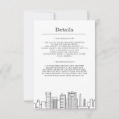 Trouw in Birmingham, Alabama | Details van de gast Kaart (Voorkant)
