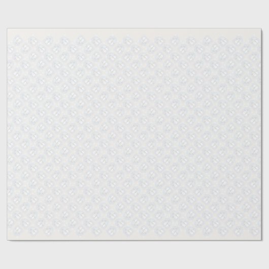 Trouw in de sneeuw Bruid en Bruidegom Cadeaupapier (Vlak)