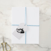 trouw in een oogopslag cadeaulabel (Met Touw)