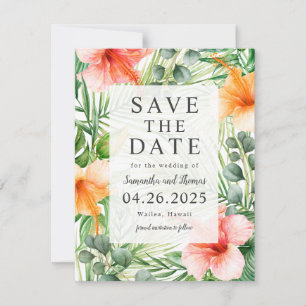 Trouw in het Paradijs Sla de Datum Op Save The Date