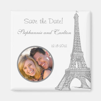 Trouw in Parijs Aankondiging Magneet