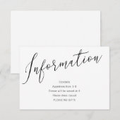 Trouw Informatie detailkaart Kaart (Voorkant / Achterkant)