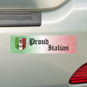 Trouw Italiaanse bumpersticker (Op auto)