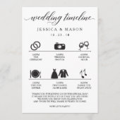 Trouw Itinerarium en Trouw Welkom Programmakaart (Voorkant)