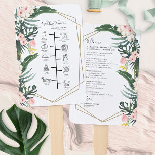 Trouw Itinerary Cocktail - Icon Trouw Welkom  Handwaaier