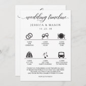 Trouw Itinerary en Trouw Verwelkoming (Voorkant / Achterkant)