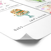 Trouw Itinerary Schema Welkomstbord Poster (Hoek)