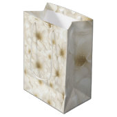 Trouw Ivory Bloem Abstract Medium Cadeauzakje (Voorkant Gekanteld)