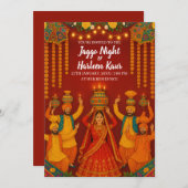 Trouw-Jaggo nodigt uit als Jago-uitnodigingen Kaart (Voorkant / Achterkant)