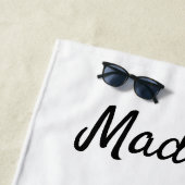 Trouw je met me Teken Trouwdag Voorstel Decoratie Strandlaken (In situ)