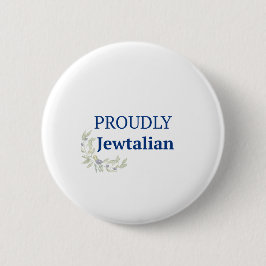 Trouw Joods-Italiaanse Knop Ronde Button 5,7 Cm
