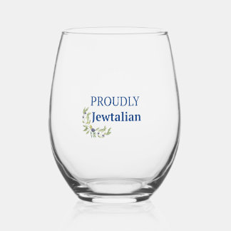 Trouw Joods-Italiaanse wijn glas