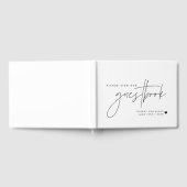 Trouw kalligrafie script hart gastenboek (Volledig)
