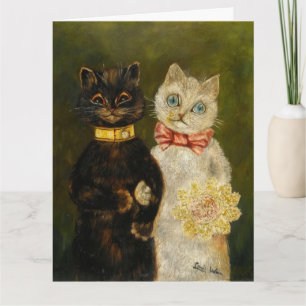 TROUW KATER KATTEN LOUIS WAIN OVERGROTE GROOTTE KA KAART