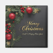 Trouw Kerstmis Megnet Magneet (Voorkant)