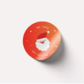 Trouw Kerstmis Sinterklaas Classic Ronde Sticker
