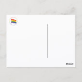 Trouw Kleuren Hart Briefkaart (Achterkant)