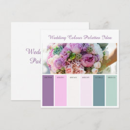 Trouw Kleurenpaletten Idee Kaart