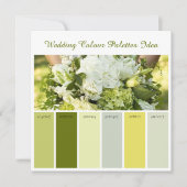 Trouw Kleurenpaletten Idee Kaart (Voorkant)