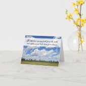 Trouw komt voort - Blank Scripture Kaart (Gele Bloem)