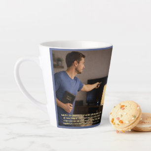 Trouw leven is genoeg latte mok