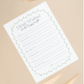 Trouw Libs, woorden van wijsheid, 2 tweezijdig spe Kaart