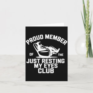 Trouw lid van de club die even mijn ogen rust geef kaart